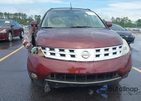 2005 Nissan Murano Se from USA, damaged, VIN JN8AZ08T55W312848